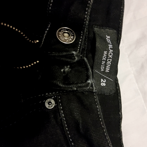 Flare & Wide Leg Black Jeans - Picture 3 of 3